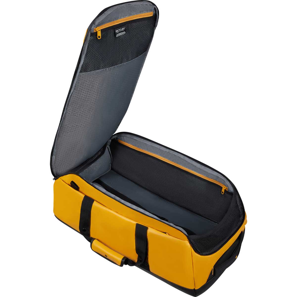 SAMSONITE – Ecodiver Trolley/Zaino 2 ruote 55cm – Yellow - Valigeria Ciotti