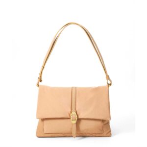 COCCINELLE - Dorian Puffy Nylon Medium - Skin