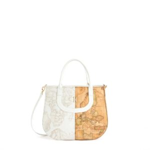 ALVIERO MARTINI 1A CLASSE – Geo Mix Borsa A Mano – Natural/White