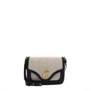 COCCINELLE - C-Me Canvas Small - Natural/Noir