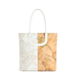 ALVIERO MARTINI 1A CLASSE – Geo Mix Borsa Shopping – Natural/White