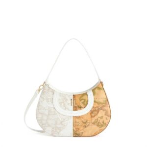 ALVIERO MARTINI 1A CLASSE – Geo Mix Borsa sottospalla – Natural/White
