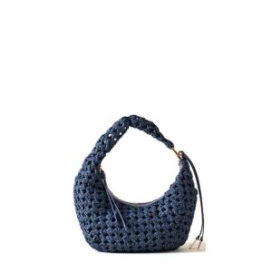 BORBONESE - La Nido Hobo Mini - Denim