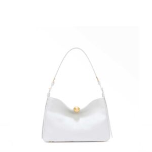 FURLA – Sfera Soft Borsa A Spalla Medium – Marshmallow