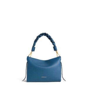 COCCINELLE - Boheme Small - Deep Blue/Sandshell