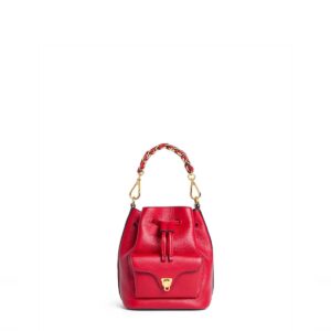 COCCINELLE – Beat Generation Bucket Small – Scarlet