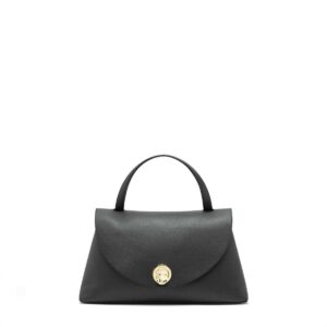 COCCINELLE - Nikla Handbag Medium - Noir/Cognac