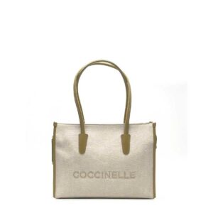 COCCINELLE - Myrtha26 Canvas Medium - Natural/Seagrass