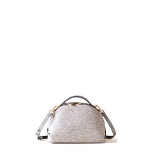 BORBONESE - Sexy Camoscio OP Bauletto Medium - Grigio