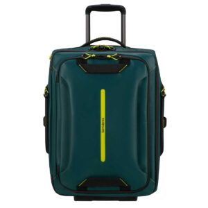 SAMSONITE – Ecodiver Trolley/Zaino 2 ruote 55cm – Dark Teal/Lime
