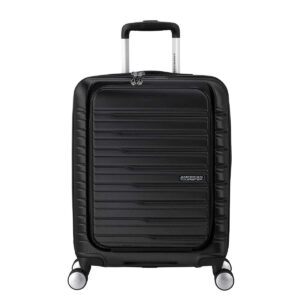 AMERICAN TOURISTER - Flashline Trolley 4 ruote 55cm Easy Access - Shadow Black