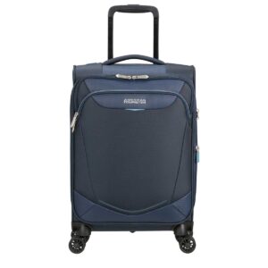AMERICAN TOURISTER - SummerRide Trolley Espandibile 4 ruote 55cm Slim - Navy