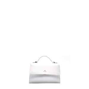 CUOIERIA FIORENTINA - Beauty Flap Bag Large - Bianco
